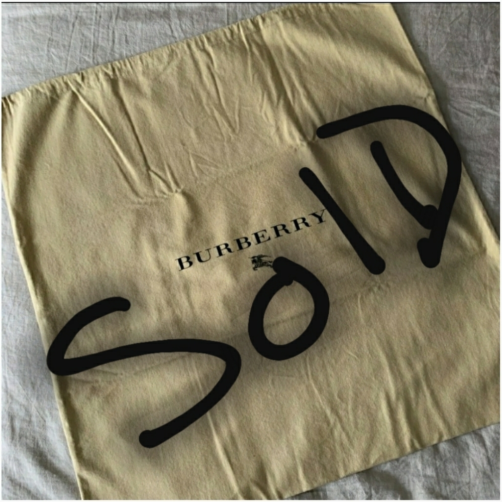 Authentic Burberry XLarge Dust Bag